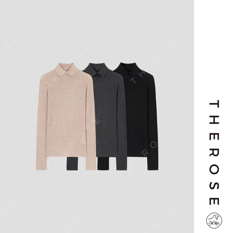 【高阶玩家 羊绒翻领】进口Mtecore英国皇室御用Elgin针织衫