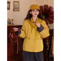 陈大器【秋叶私奔】复古港风口袋秋冬新款氛围棉服外套JM2477392