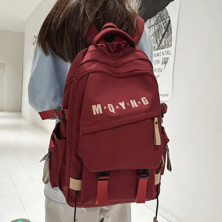 书包2025新款大容量双肩包女背包男推荐初中生高中生大学生电脑包