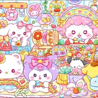 新疆长绒棉布，三丽欧小饰界70*90大格57色十字绣（精准印花）裸包