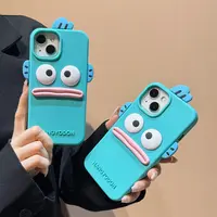 卡通丑鱼适用iPhone16promax手机壳创意全包苹果15/14/13防摔软壳