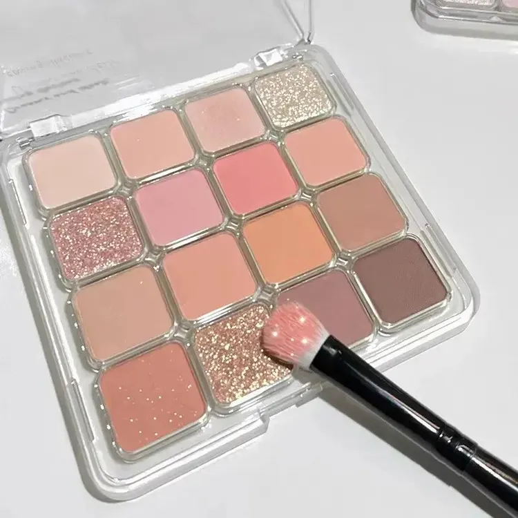 完美时光日记16色彩妆眼影盘日常淡妆正品官方店2025新款超火眼影