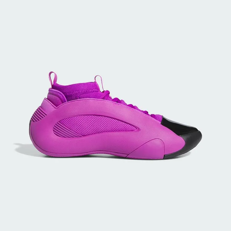 adidas/阿迪达斯Harden Vol.哈登 8 包裹 低帮 篮球鞋紫色IG6647
