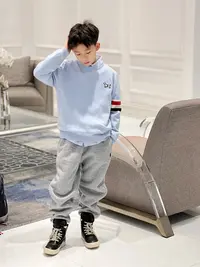 亿洋童装定制“ 小奶糖  ”儿童针织圆领毛衣L8963