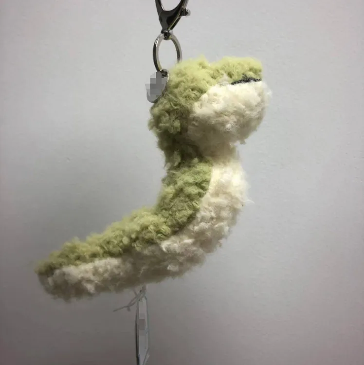 新款卷毛小蛇挂件安抚毛绒玩偶包包挂饰