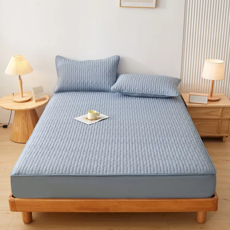 【洁丽雅/grace】防水夹棉床笠席梦思床垫保护罩