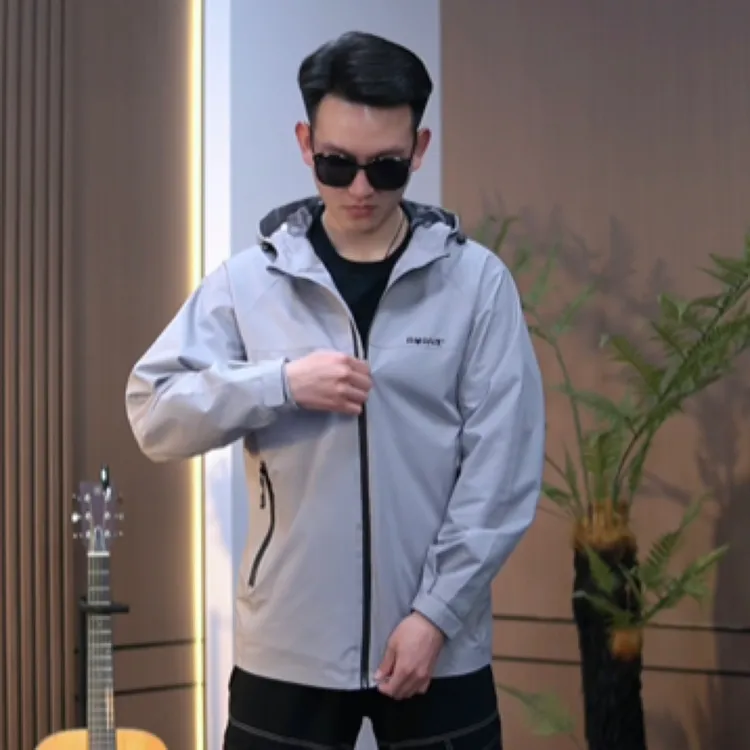 2025秋季男女同款冲锋衣硬汉耐磨防风风雨户外登山夹克外套066