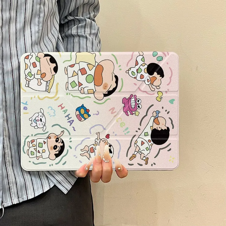 妙品睡衣小新适用苹果iPad11保护套2025iPadA16笔槽iPad9/8/7平板