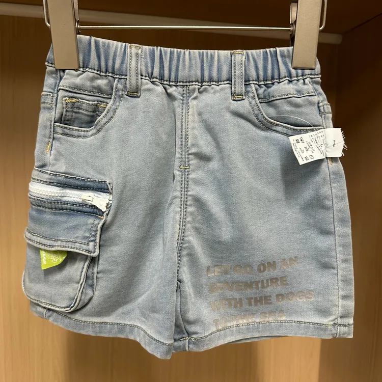 [2535]牛仔中短裤F3HBB2535