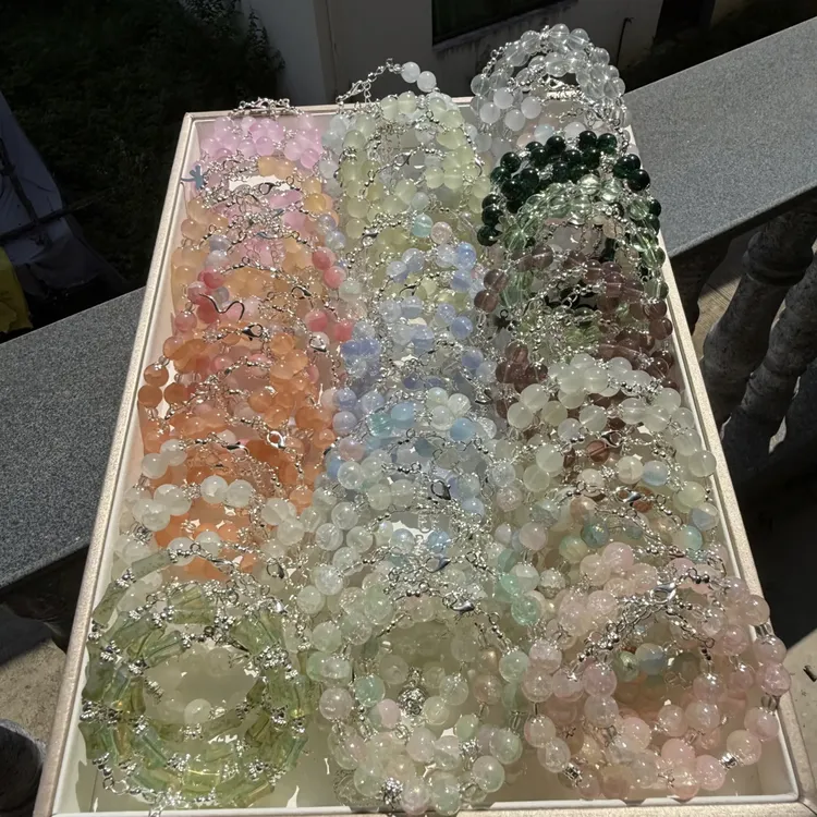 合金琉璃手链 【手串对对碰许愿可挑款】高奢设计款琉璃手串