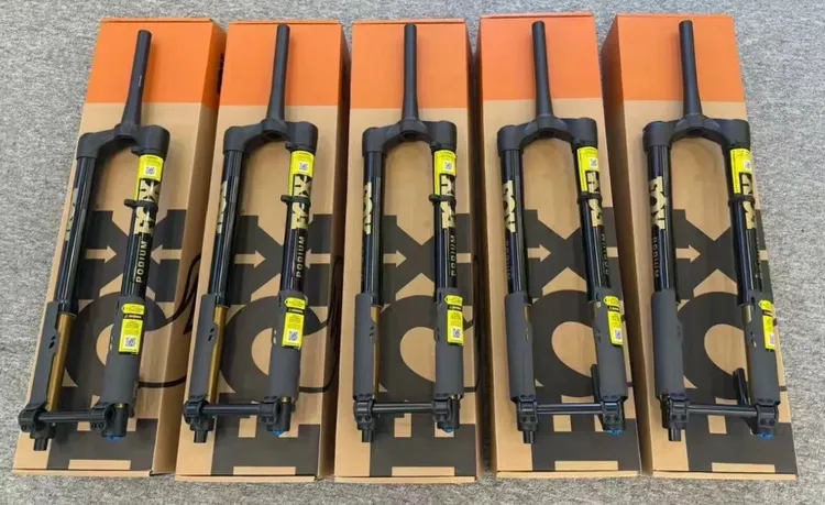 倒冲前叉GRIP X2阻尼软尾山地车速降气压倒置前叉29寸170行程