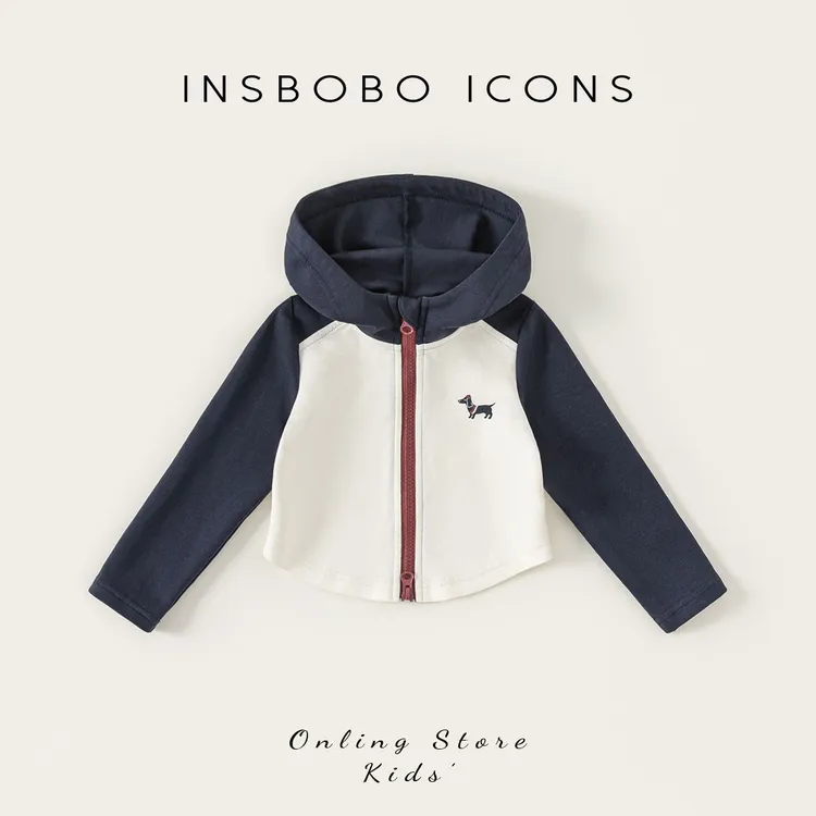 中大童春秋儿童卫衣2025新款女童外套女儿童早秋连帽上衣童装外穿