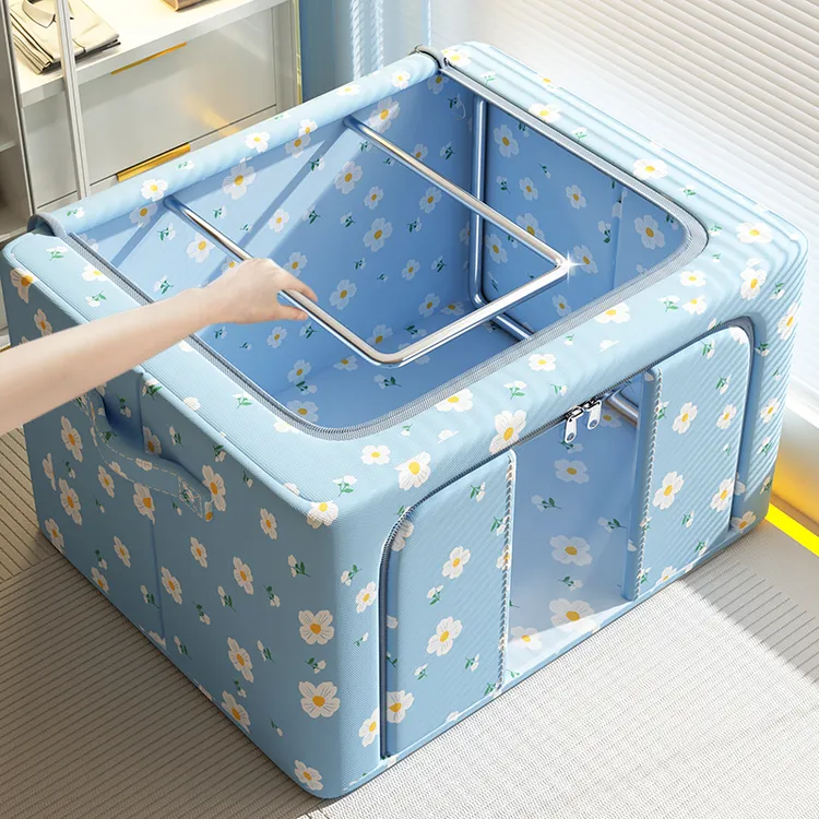 被子收纳袋牛津布可折叠拉链式搬家打包衣物整理箱大容量防尘神器