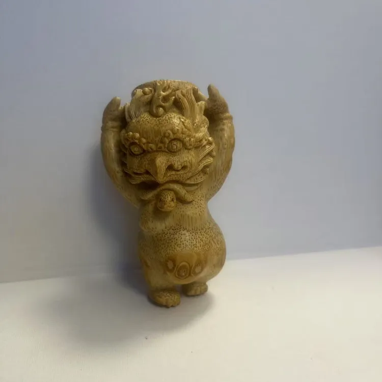 竹根雕纯手工手把件大鹏鸟文玩稀奇古怪