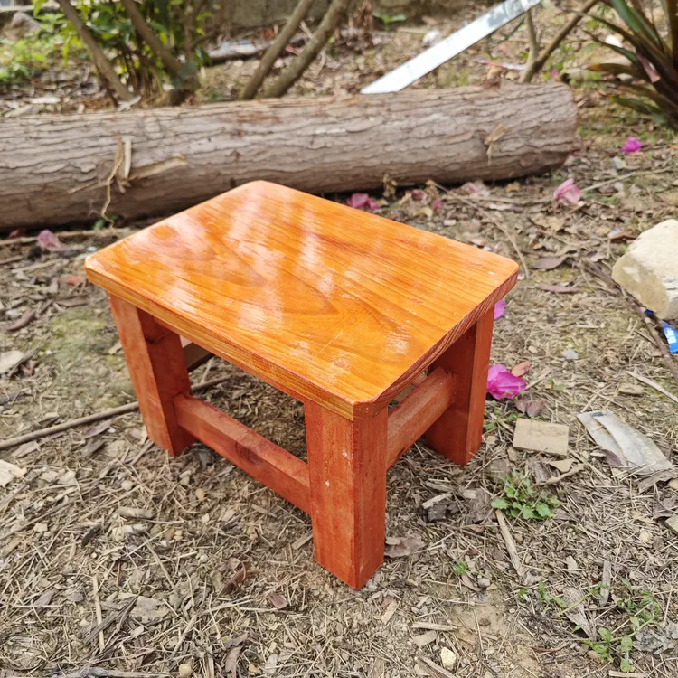 红木脚小矮凳实木小凳子换鞋凳洗澡凳泡脚凳烧烤凳烤火凳复古中式