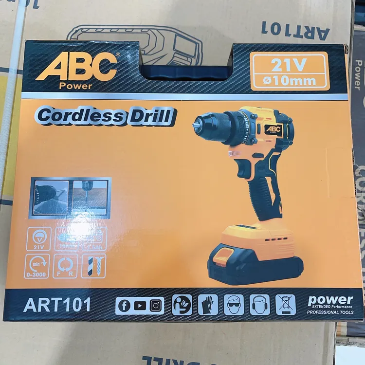 （库存ABC）两电一充手电钻