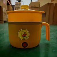 小黄鸭电煮锅多功能寝室煮面小锅迷你
