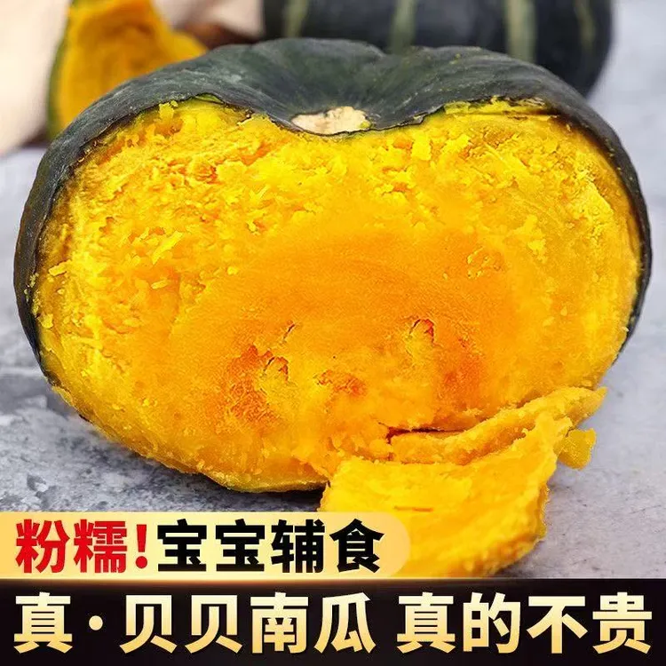 贝贝南瓜惠合一号贝贝南瓜宝宝辅食第一首选