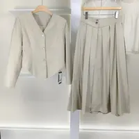 麦迪尚品【遥】5090874 西装外套半身裙套装春季女装专柜撤柜