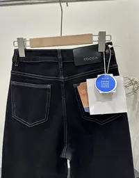 【6005】南油EHET家 四面弹 三本针窄版直筒裤 小个子翻边九分