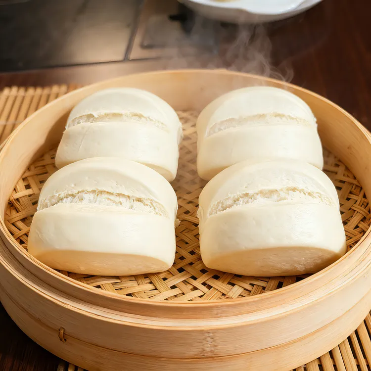 恩施传统手工老面馒头绵软有嚼劲浓浓麦香儿时记忆