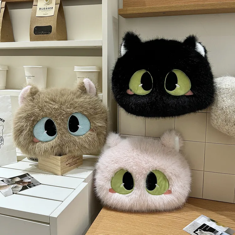 猫咪热水袋充电款防爆正品毛绒暖宝宝暖手宝电热宝2025新款暖水袋