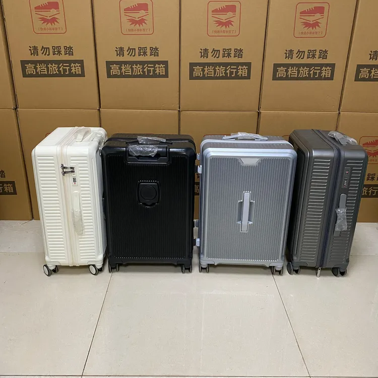 行李箱拉链防爆密码箱万向轮静音超轻旅行箱学生韩版男女超大硬壳