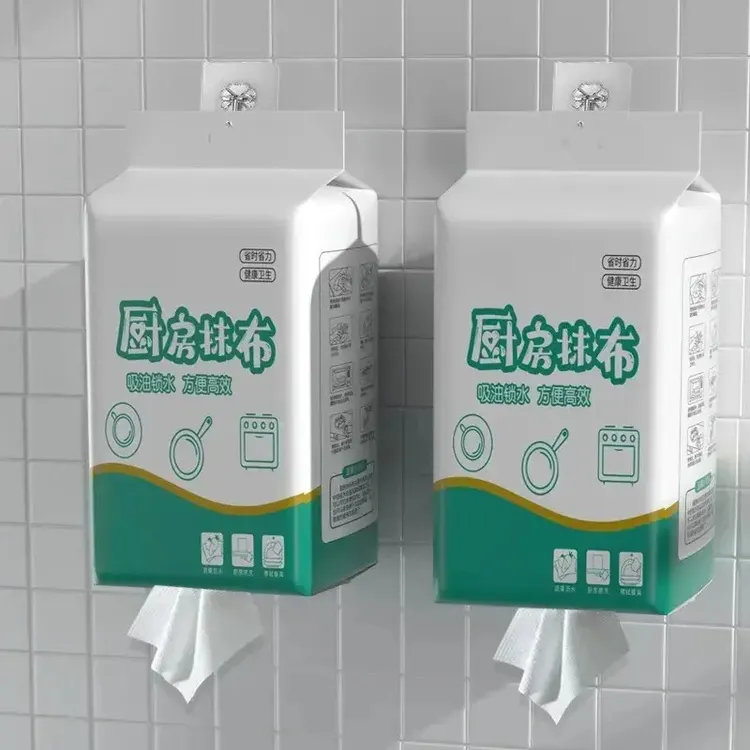 【外贸品质】悬挂式厨房抹布一次性强力去污干湿两用清洁厨房专用①