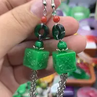 颈饰未镶嵌翡翠吊坠