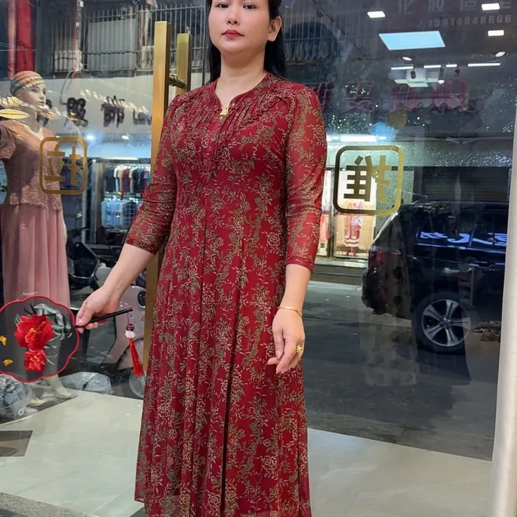 春季修身显瘦时尚女士连衣裙