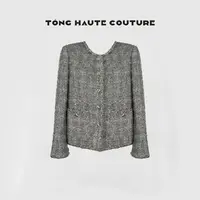 【澜兮】秋季新款高级感轻奢百搭羊毛外套 YW259