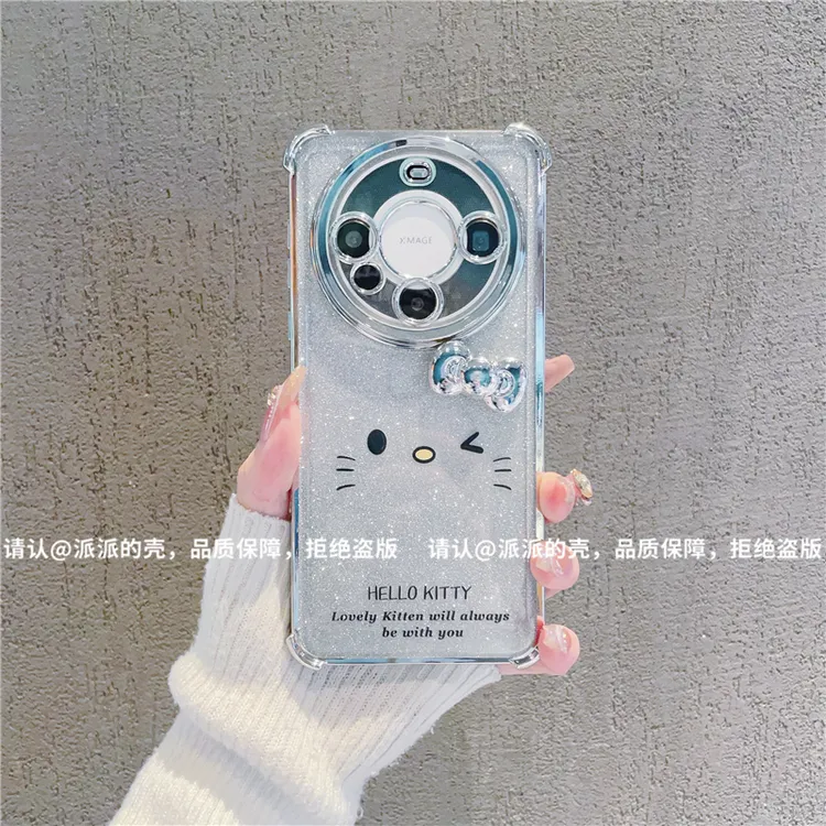 （华为mate60系列）6D四角防摔壳适用华为mate60Pro/60Pro+手机壳潮