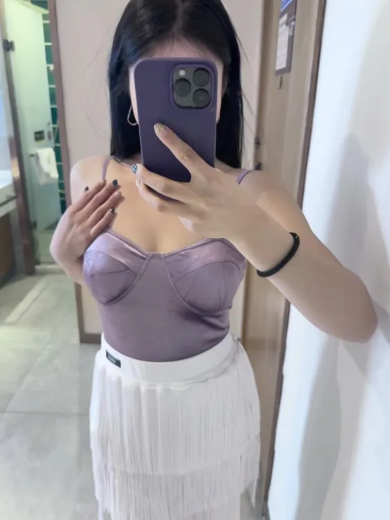 古里丹斯NALI舞服彩色丝绒拉丁舞吊带