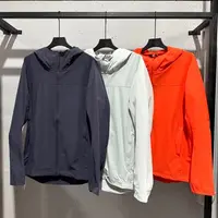 男士防晒服凉感冰感防泼水透气连帽防晒皮肤衣运动休闲纯色弹力