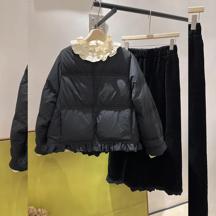 巨好看冬季新款棉服女黑色显瘦百搭短款外套韩系小个子面包服棉衣