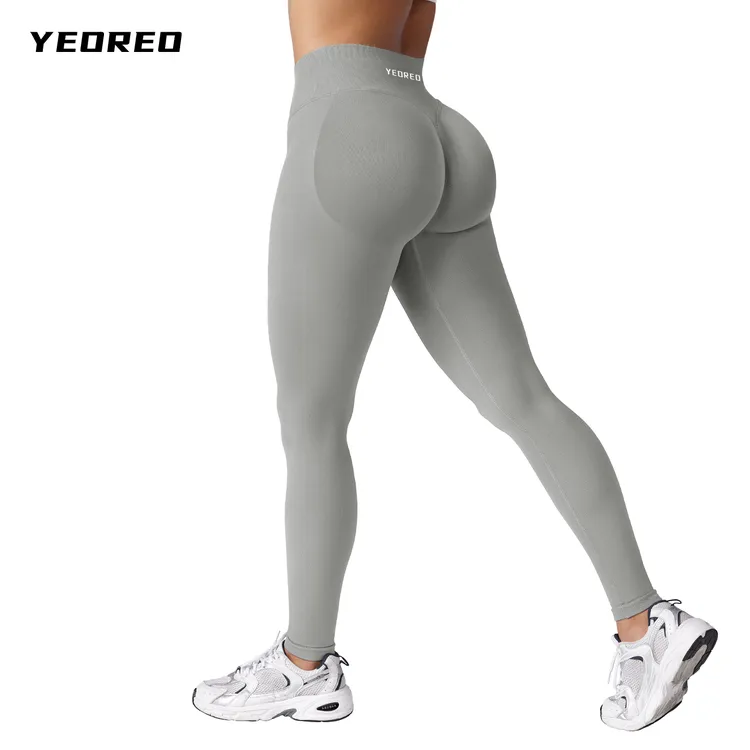 YEOREOSoftHue无缝提臀长裤细腰瑜伽健身高弹透气外穿秋冬服装