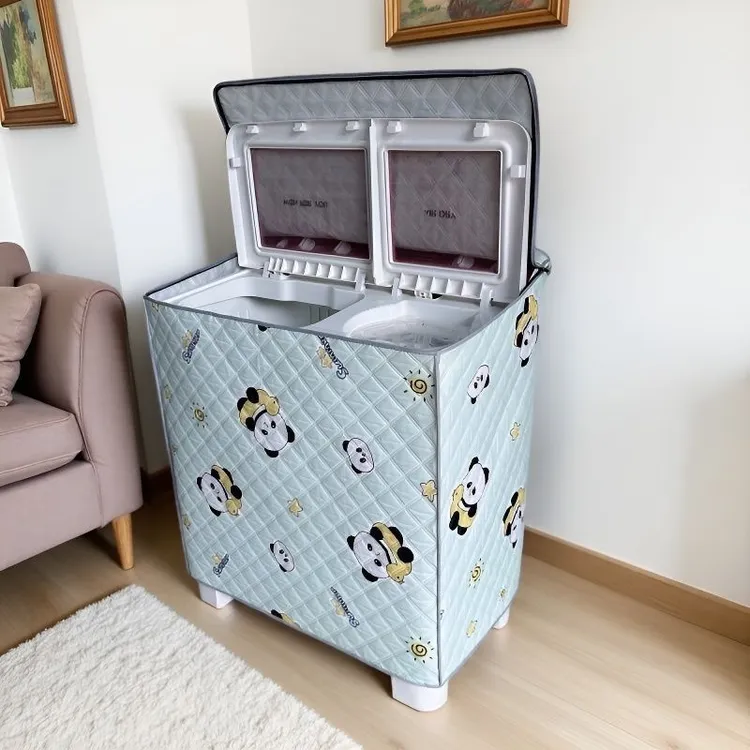 防灰防晒半自动上开盖加厚通用洗衣机罩适合老式洗衣机