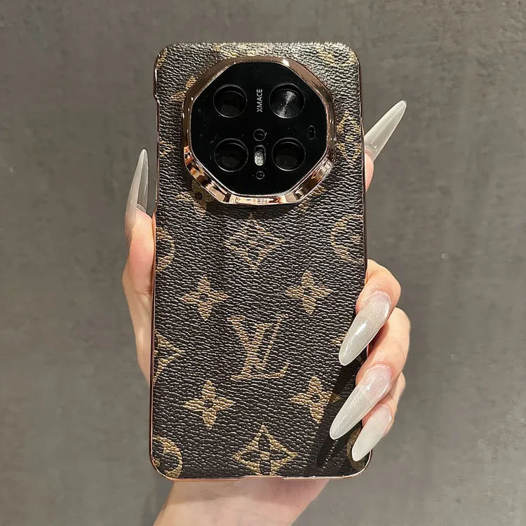 适用华为mate70pro手机壳秒变RS非凡大师高档奢华真皮防摔保护壳