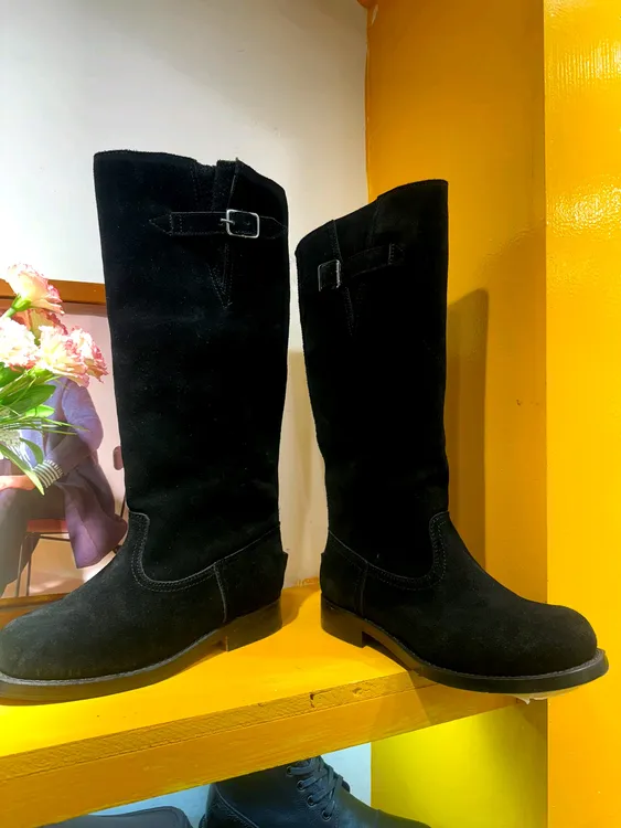 男士长靴翻皮质量很好不湿脚