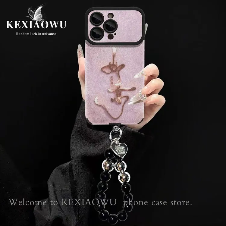 高颜值大视窗如意适用于苹果17PROMAX华为VIVO小米OPPO手机壳女款