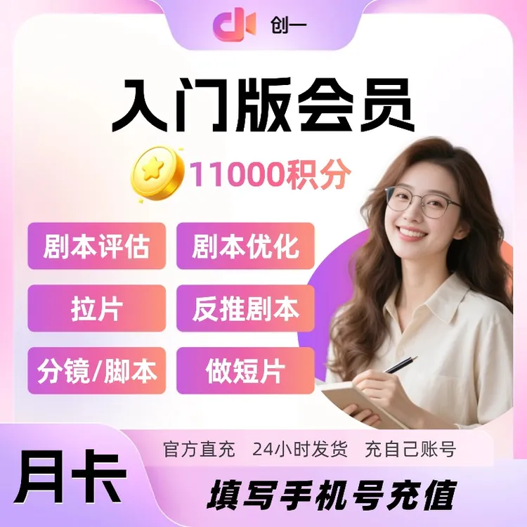 创一【入门版】1个月专业服务