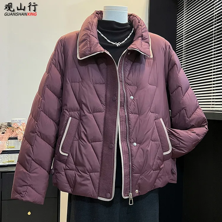 洋气妈妈冬装保暖棉服外套冬季时尚韩版中老年女短款棉衣休闲棉袄