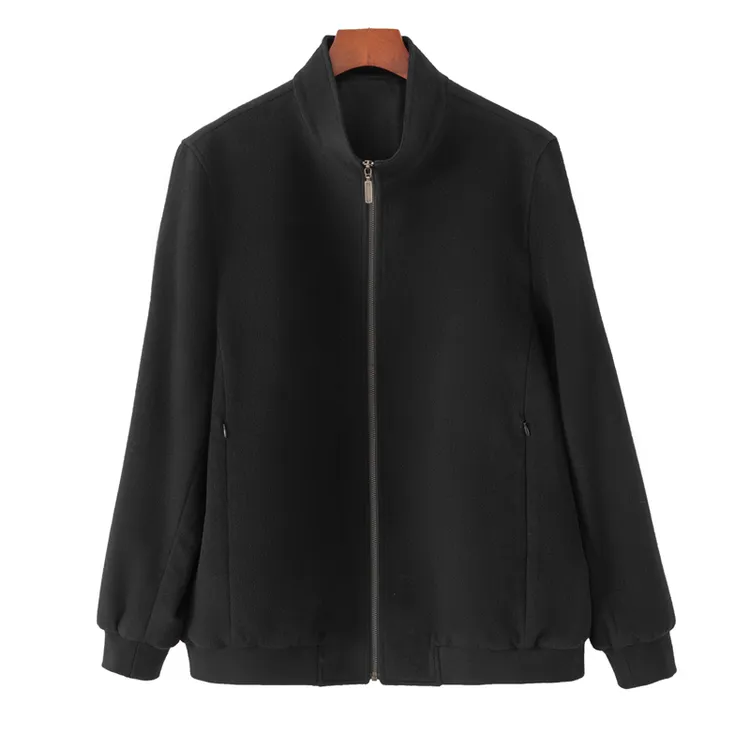 【绒蒂斯甄选小山羊绒系列】秋冬高端羊绒尼夹克外套100%纯山羊绒