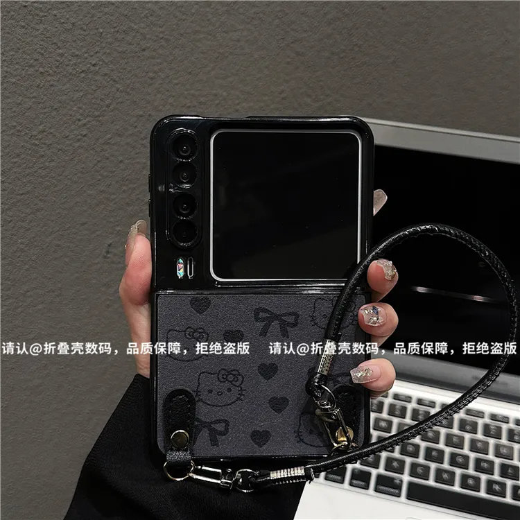（华为PURAX系列)金属折叠皮纹适用华为PURAX手机保护壳防摔爆款潮