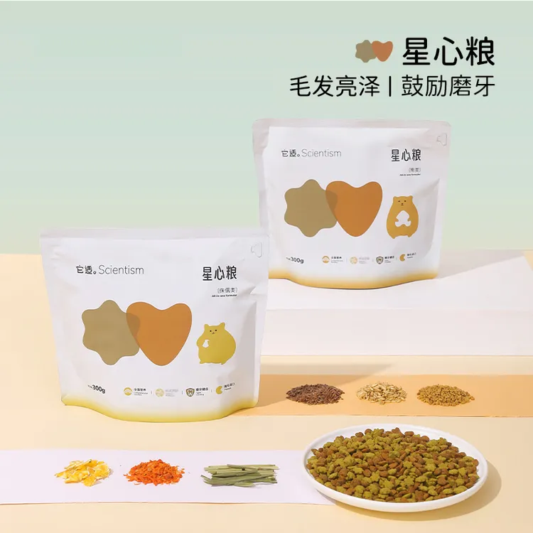 它适仓鼠粮食星心膨化食粮全价合成粮金丝熊侏儒主粮食物用品零食商品图