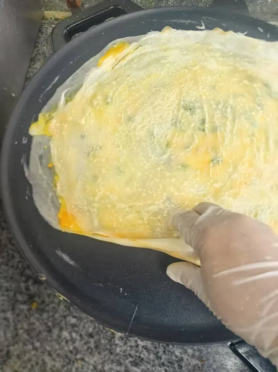  《优享好物家用麦饼麦油煎不粘锅煎锅食饼筒薄饼杂粮煎饼烙饼机