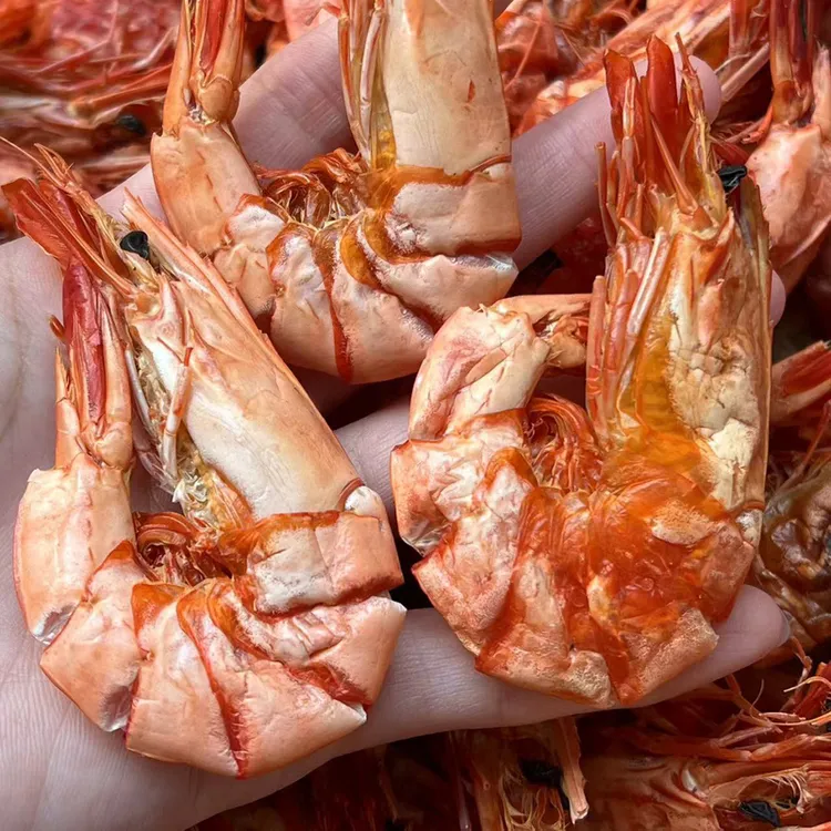 新晒黑虎虾 九节虾咸水虾 即食煲粥 250克-500克