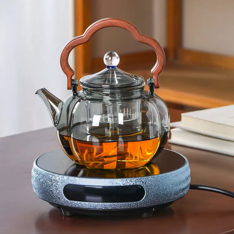 唐戈电陶炉煮茶小型超薄智能煮茶器新款煮茶壶家用烧水养生煮茶炉