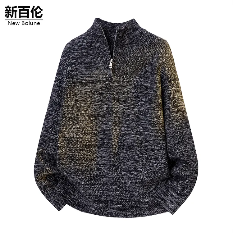 新百伦/NEW BOLUNE美式毛衣男秋季新款潮牌高级感百搭宽松针织衫
