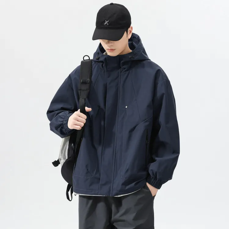 班尼路S&K2025新款美式保暖工装棉衣外套秋冬季男士连帽加棉加厚